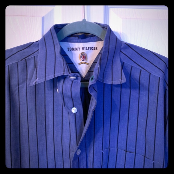 Men’s Dress Shirt Blue - Picture 1 of 3